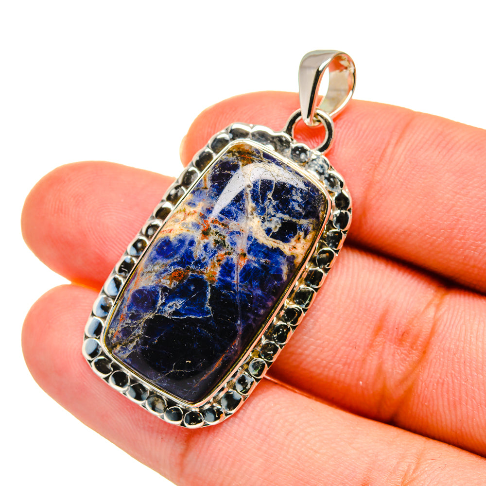 Sodalite Pendants handcrafted by Anasilvercos - PD11212