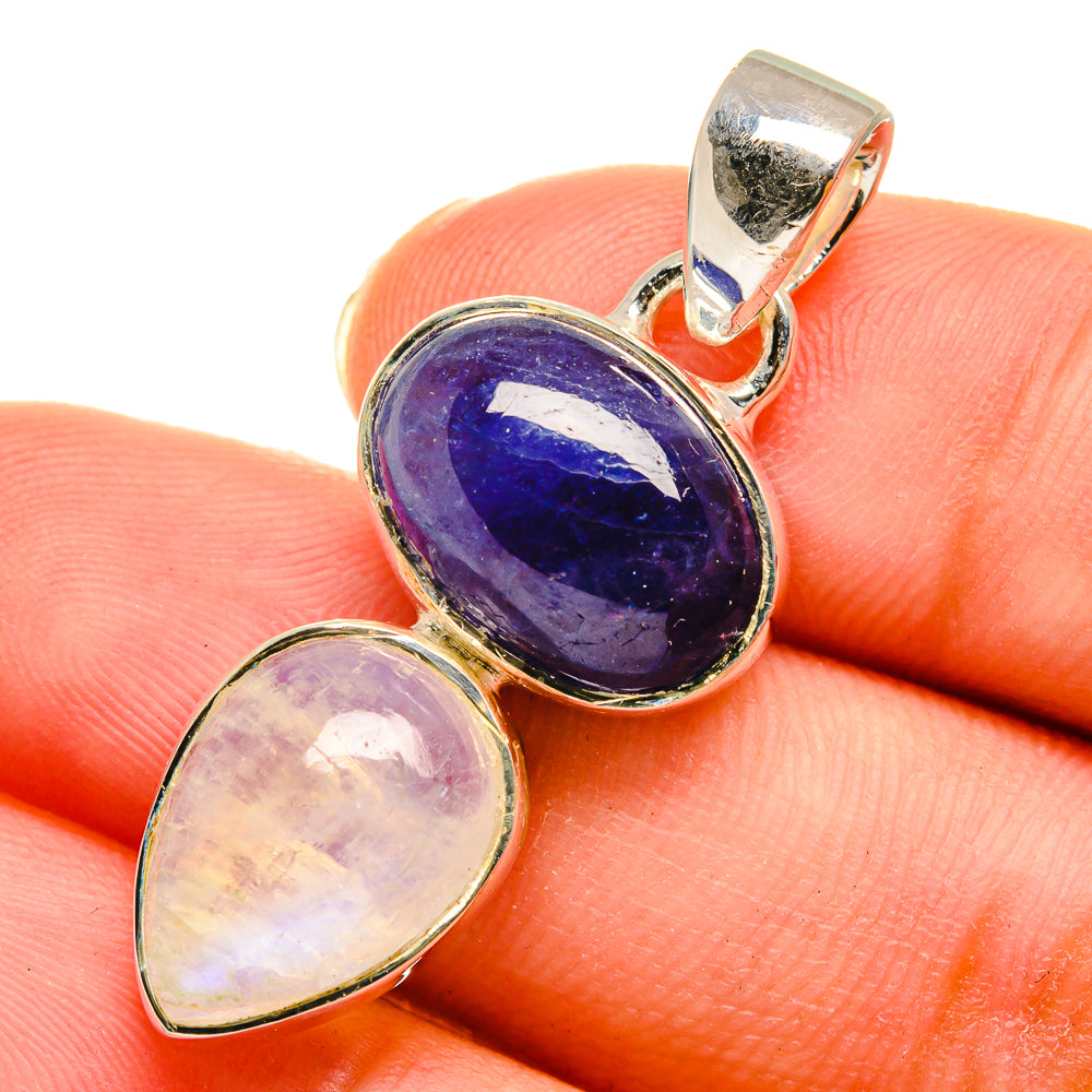 Lapis Lazuli Pendants handcrafted by Anasilvercos - PD11251