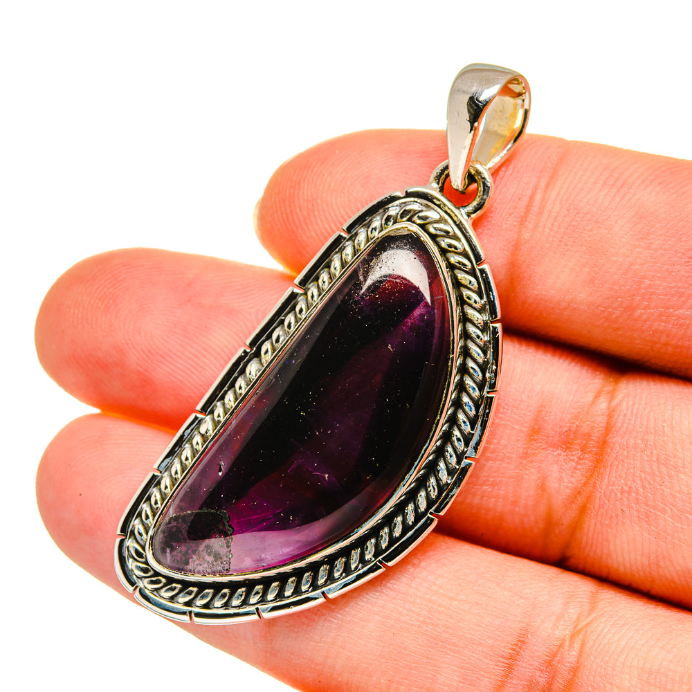 Amethyst Pendants handcrafted by Anasilvercos - PD11255