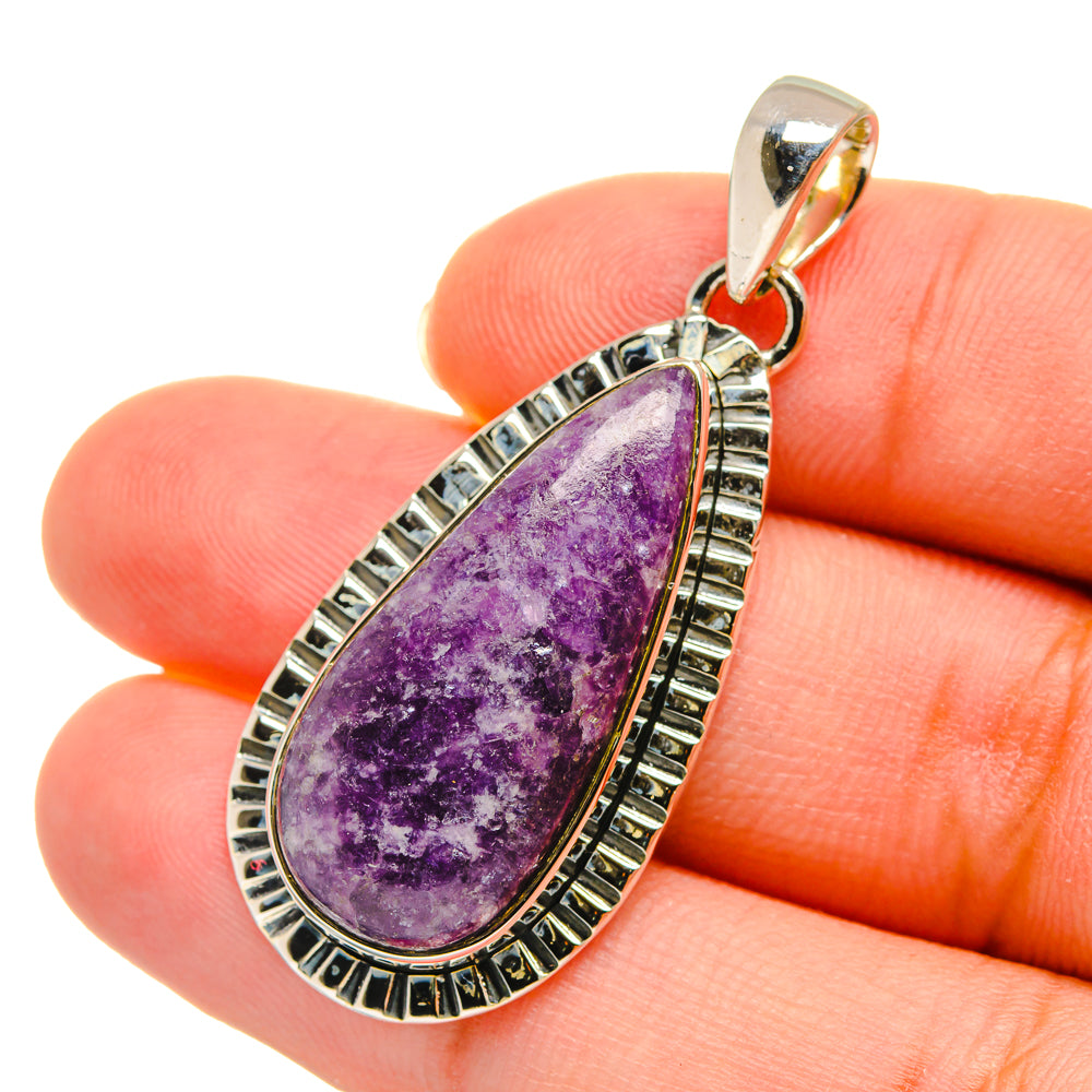 Charoite Pendants handcrafted by Anasilvercos - PD11262