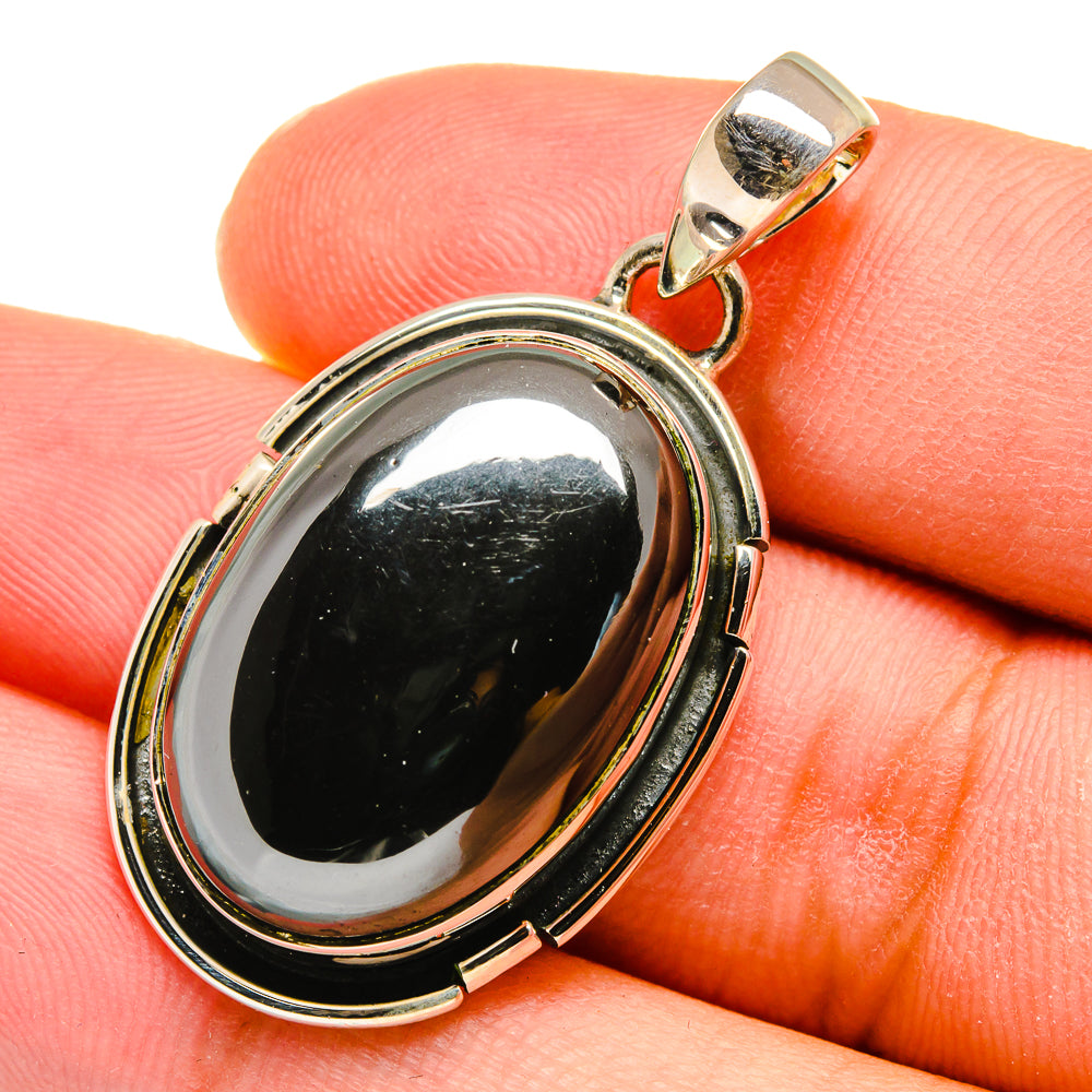 Hematite Pendants handcrafted by Anasilvercos - PD11281