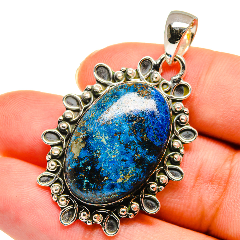 Shattuckite Pendants handcrafted by Anasilvercos - PD11287