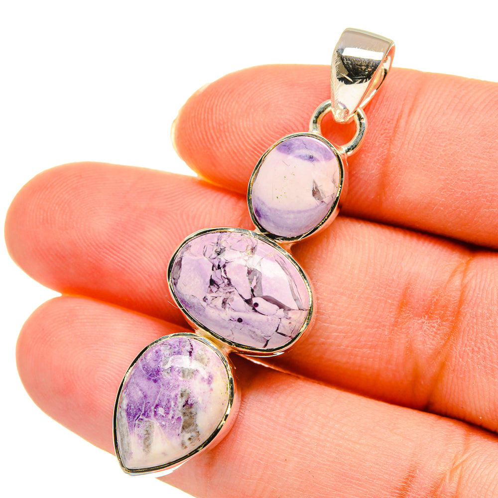 Tiffany Stone Pendants handcrafted by Anasilvercos - PD11292