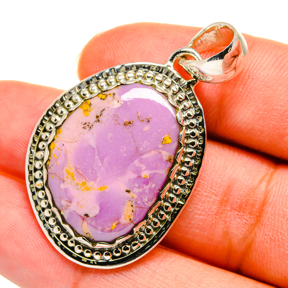 Phosphosiderite Pendants handcrafted by Anasilvercos - PD11371