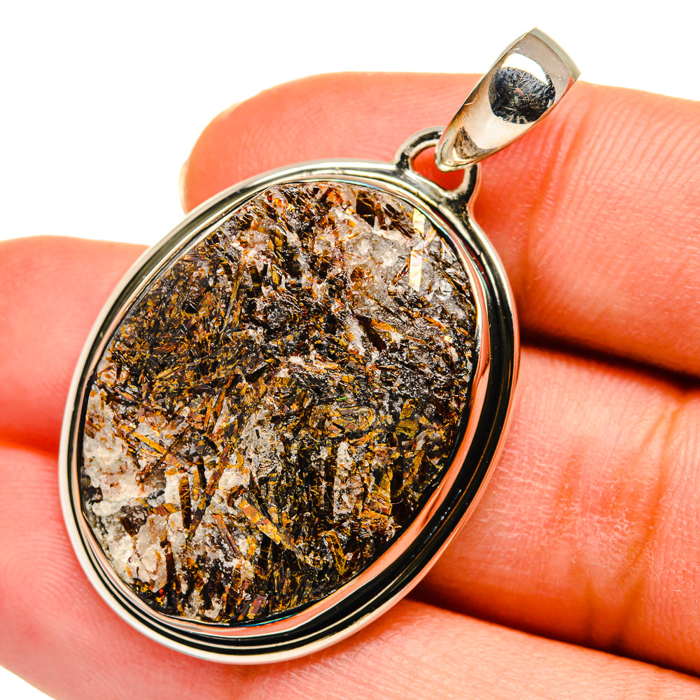 Astrophyllite Pendants handcrafted by Anasilvercos - PD11387