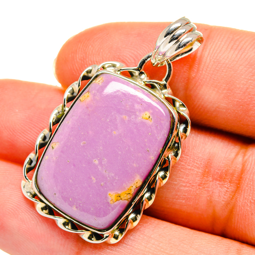 Phosphosiderite Pendants handcrafted by Anasilvercos - PD11393