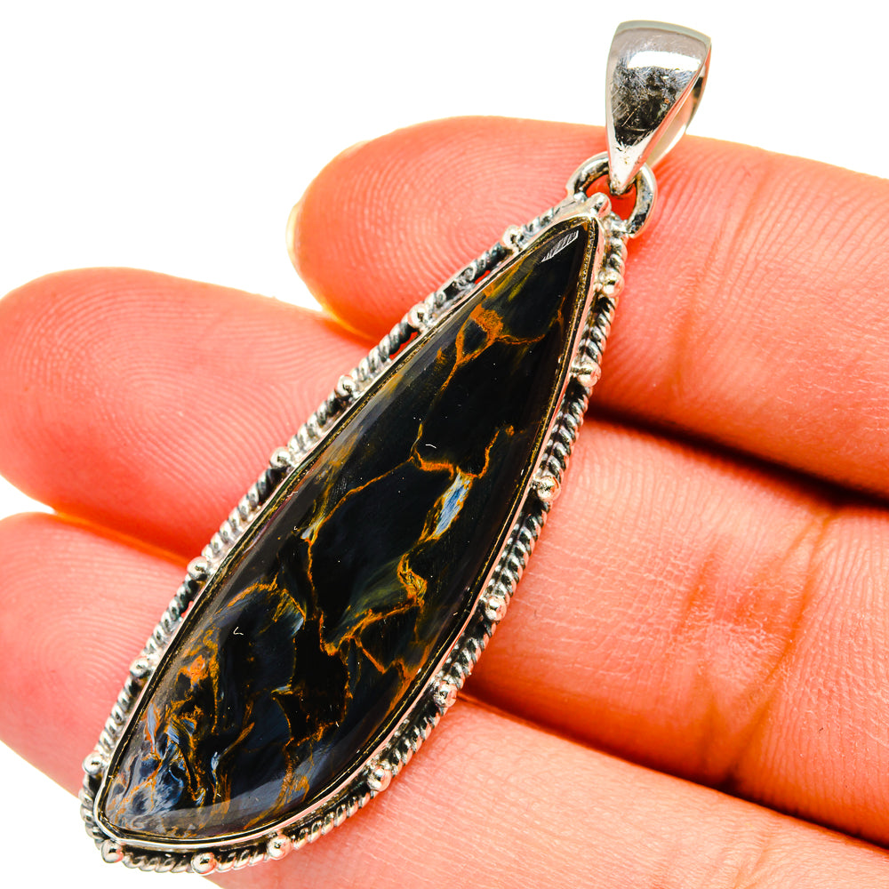 Pietersite Pendants handcrafted by Anasilvercos - PD11400