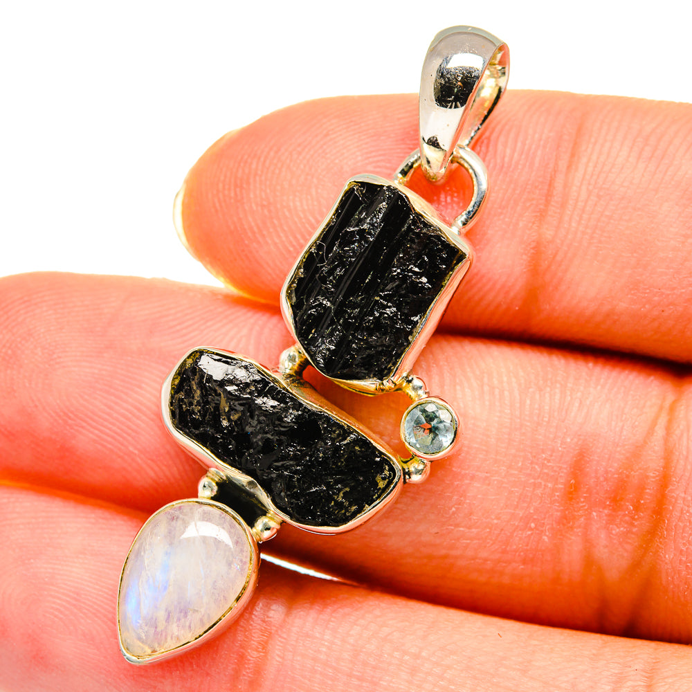 Tektite Pendants handcrafted by Anasilvercos - PD11408