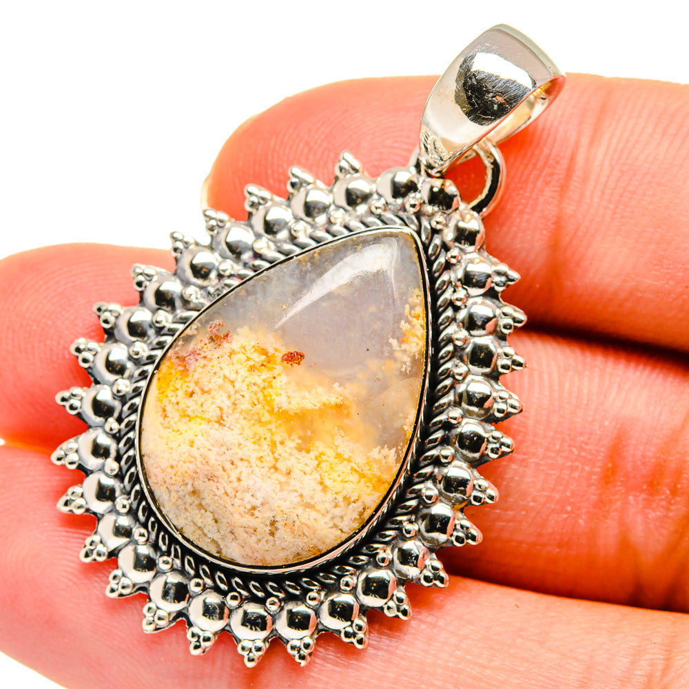 Ocean Jasper Pendants handcrafted by Anasilvercos - PD11409