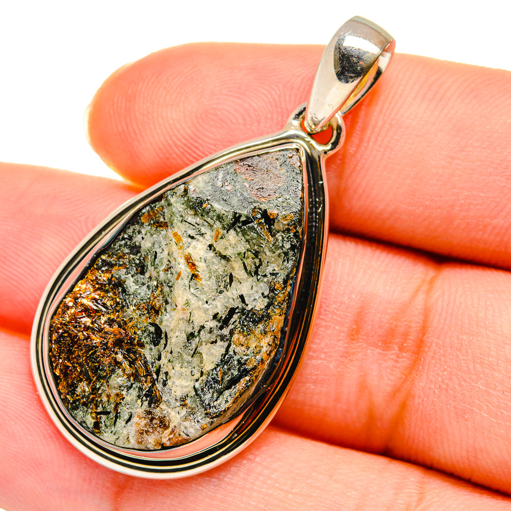 Astrophyllite Pendants handcrafted by Anasilvercos - PD11415