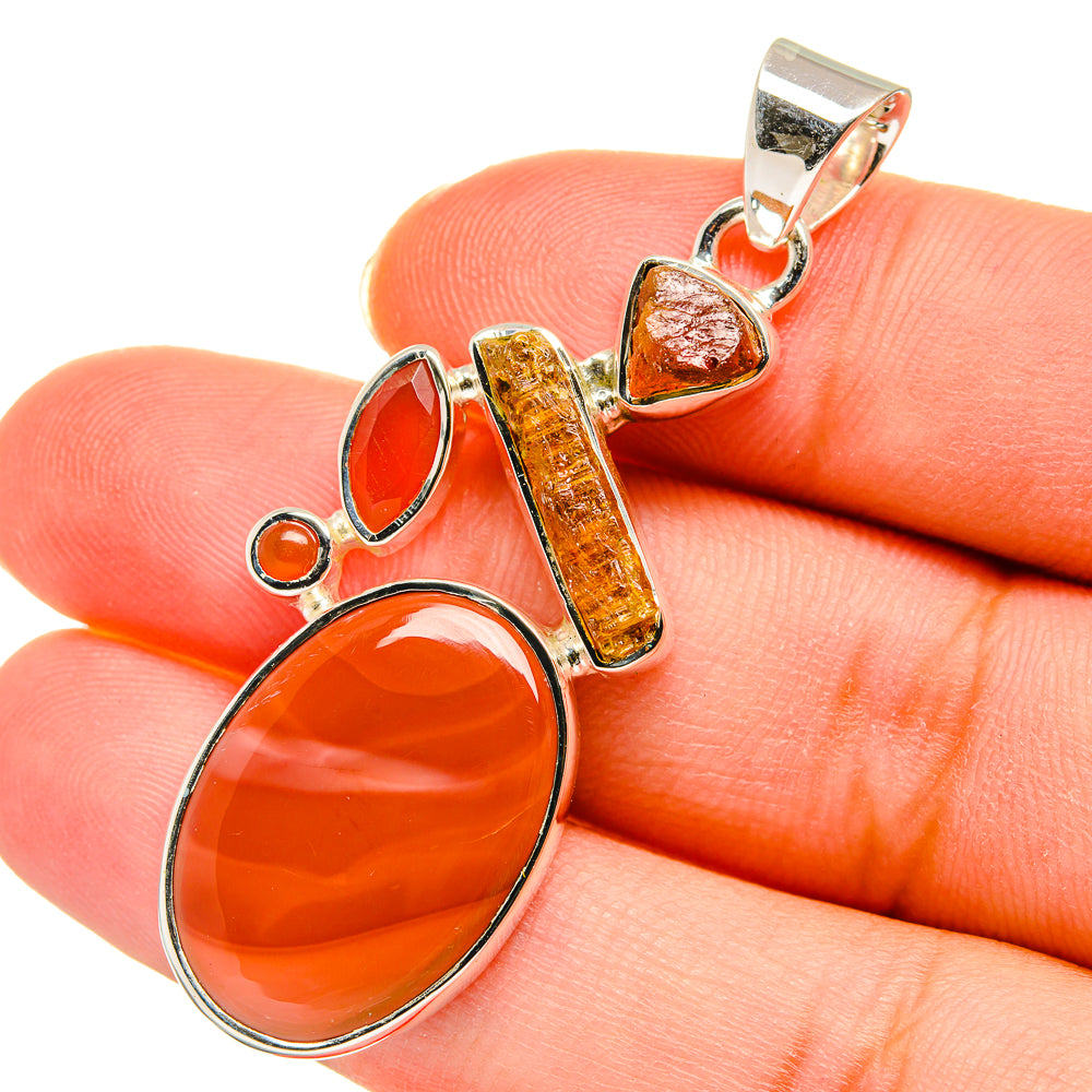 Mookaite Pendants handcrafted by Anasilvercos - PD11431