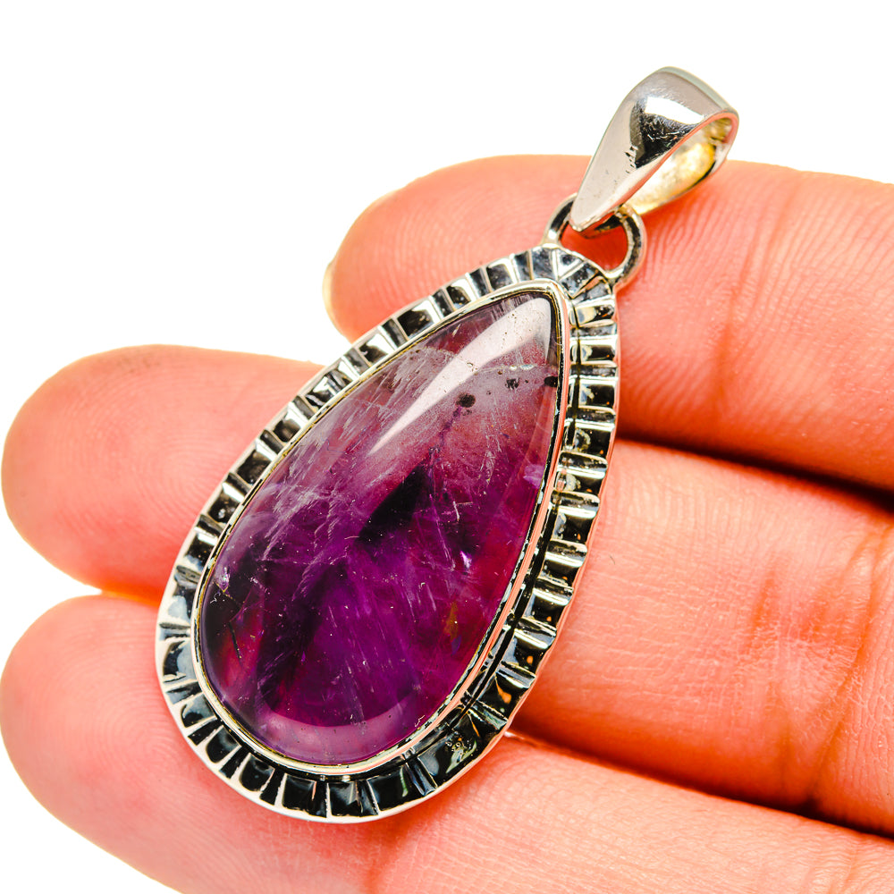 Amethyst Pendants handcrafted by Anasilvercos - PD11485