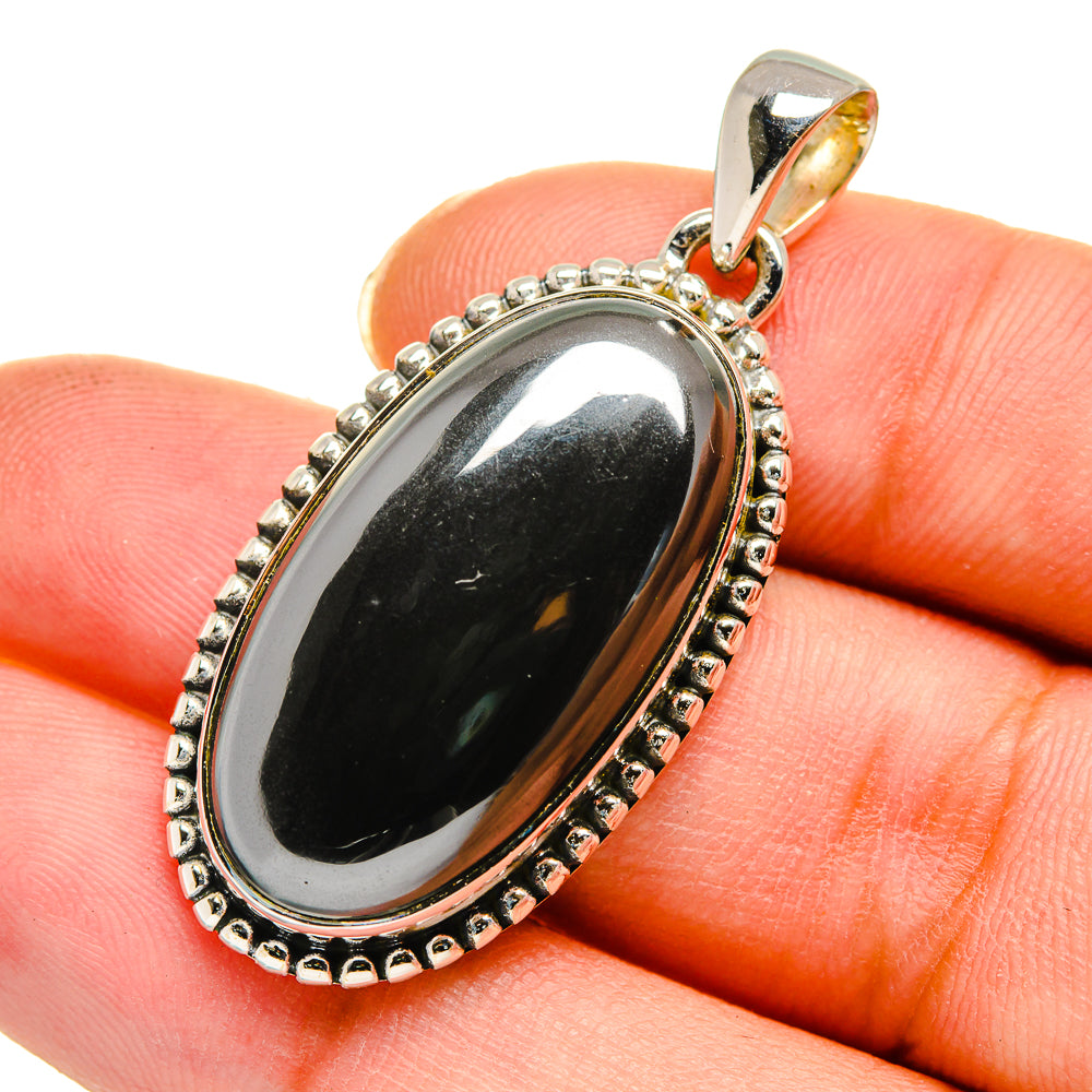 Hematite Pendants handcrafted by Anasilvercos - PD11491