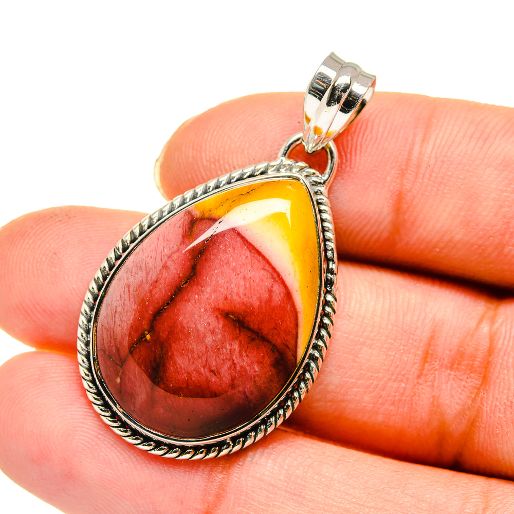Mookaite Pendants handcrafted by Anasilvercos - PD11496