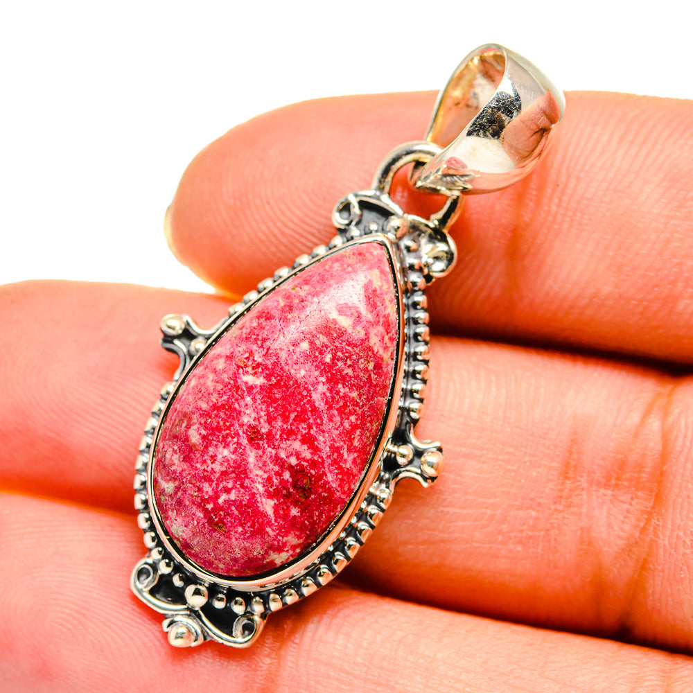 Thulite Pendants handcrafted by Anasilvercos - PD11508