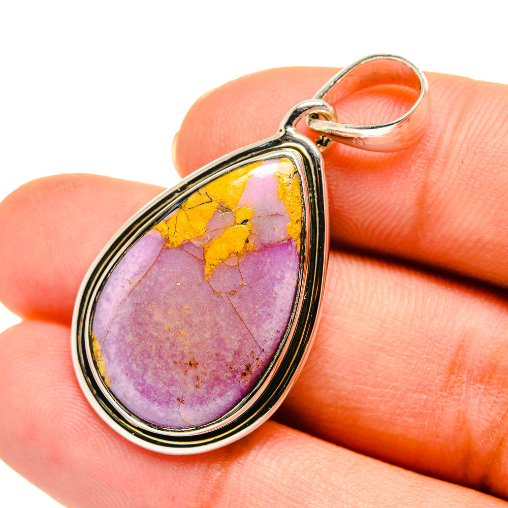 Phosphosiderite Pendants handcrafted by Anasilvercos - PD11515