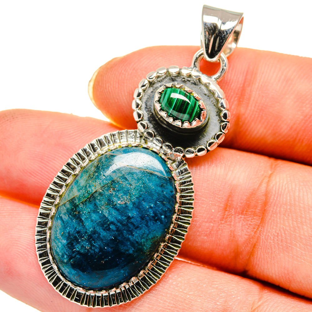 Apatite Pendants handcrafted by Anasilvercos - PD11554