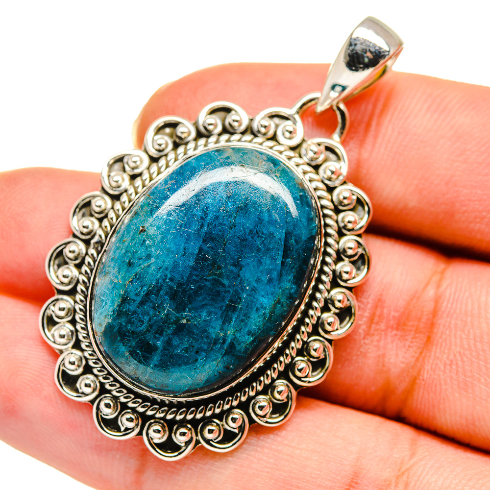 Apatite Pendants handcrafted by Anasilvercos - PD11602