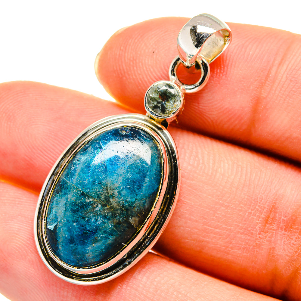 Apatite Pendants handcrafted by Anasilvercos - PD11618