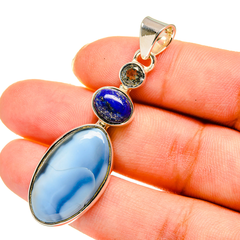 Owyhee Opal Pendants handcrafted by Anasilvercos - PD11641