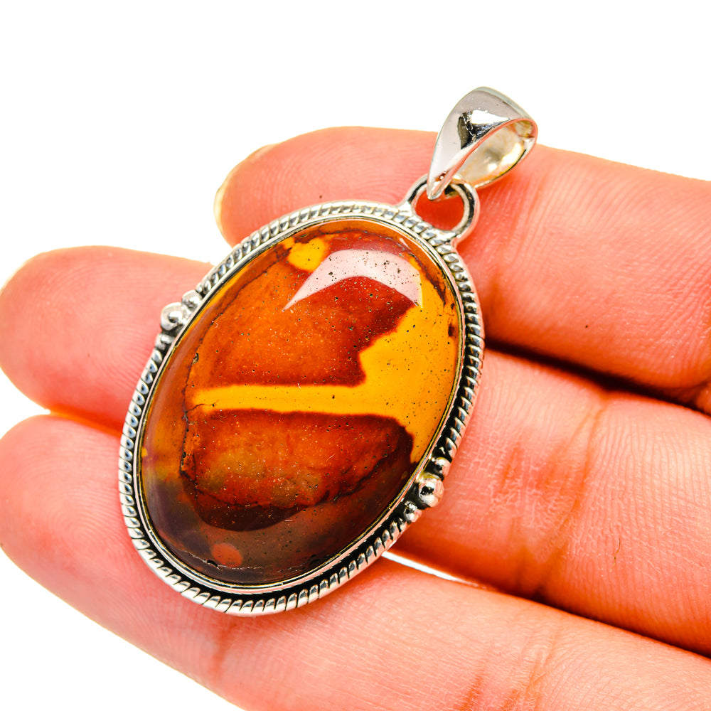 Mookaite Pendants handcrafted by Anasilvercos - PD11658