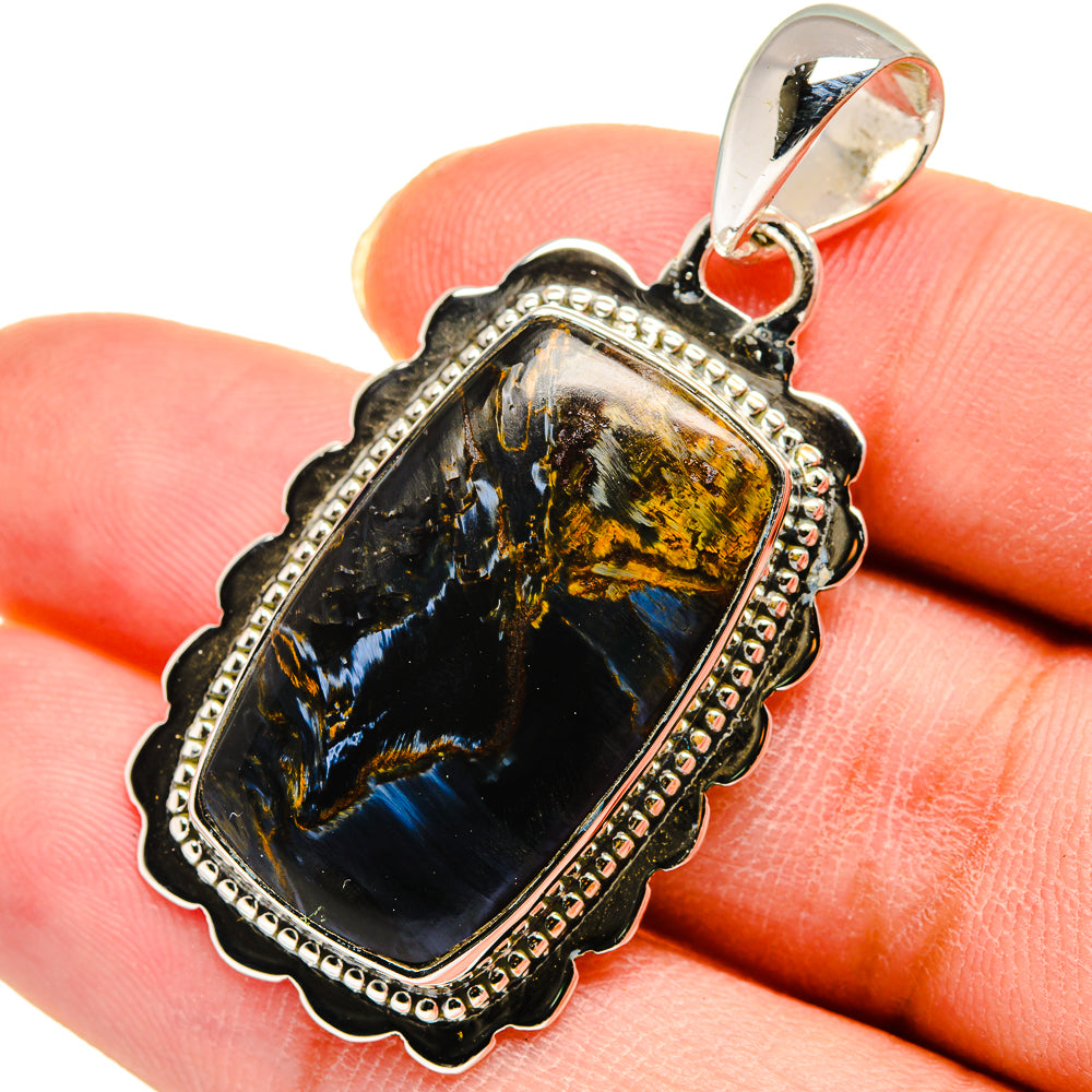 Pietersite Pendants handcrafted by Anasilvercos - PD11674