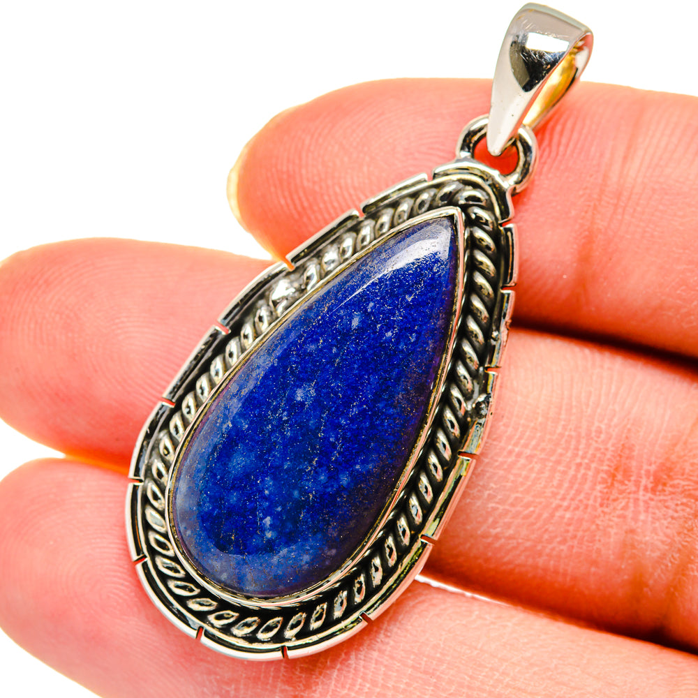 Sodalite Pendants handcrafted by Anasilvercos - PD11677