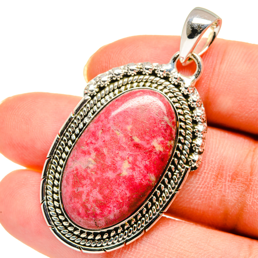 Rhodochrosite Pendants handcrafted by Anasilvercos - PD11697