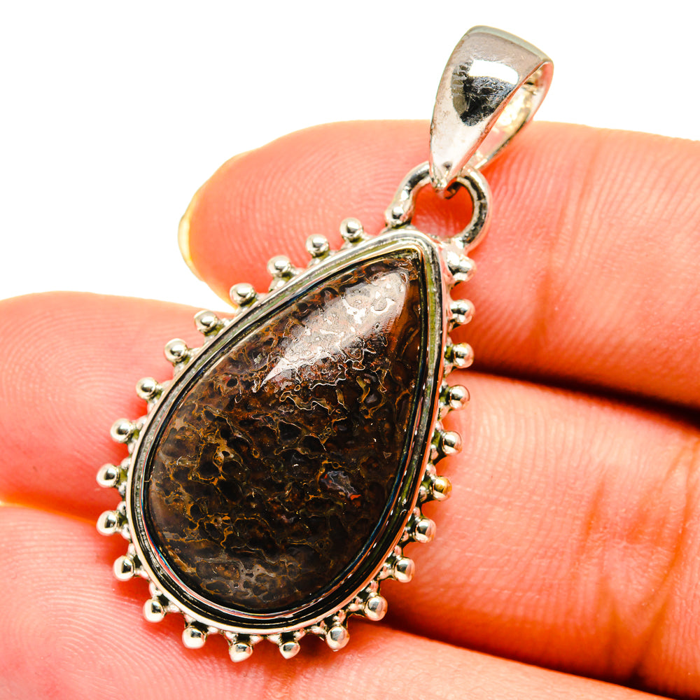 Dinosaur Bone Pendants handcrafted by Anasilvercos - PD11781