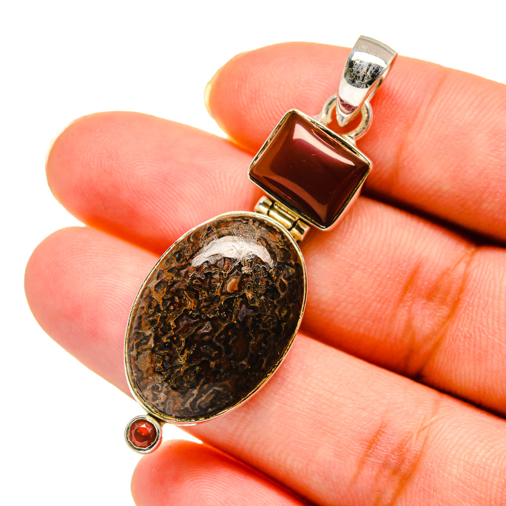 Dinosaur Bone Pendants handcrafted by Anasilvercos - PD11788