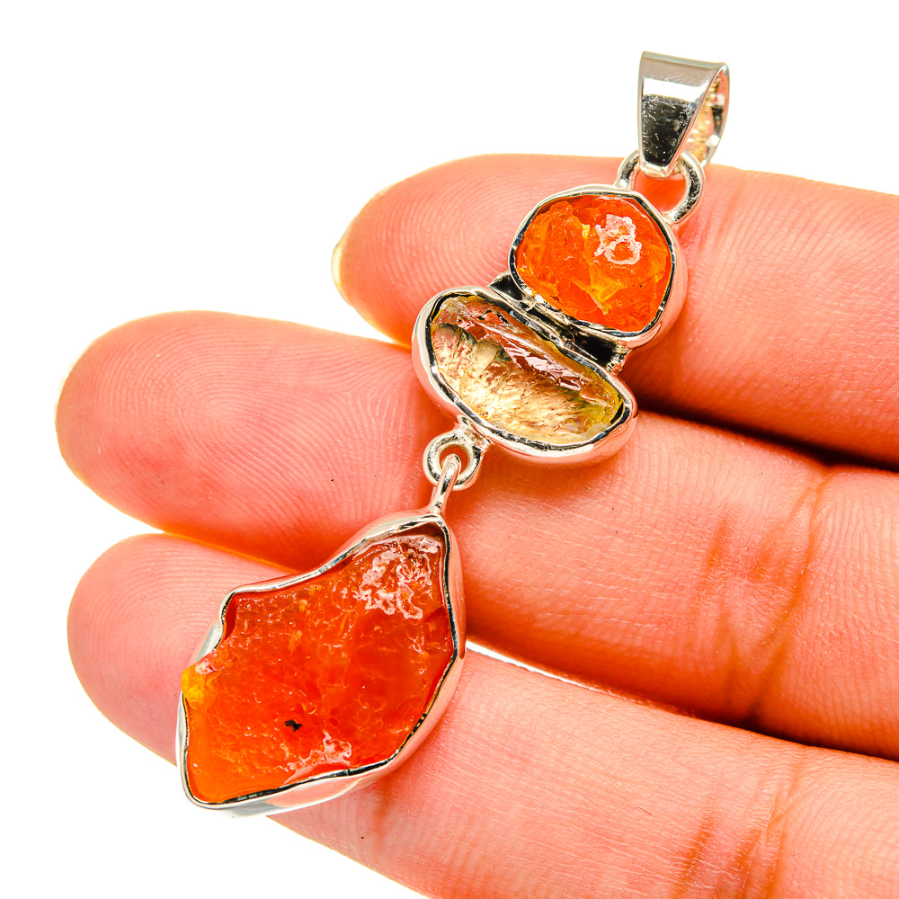 Carnelian Pendants handcrafted by Anasilvercos - PD11796