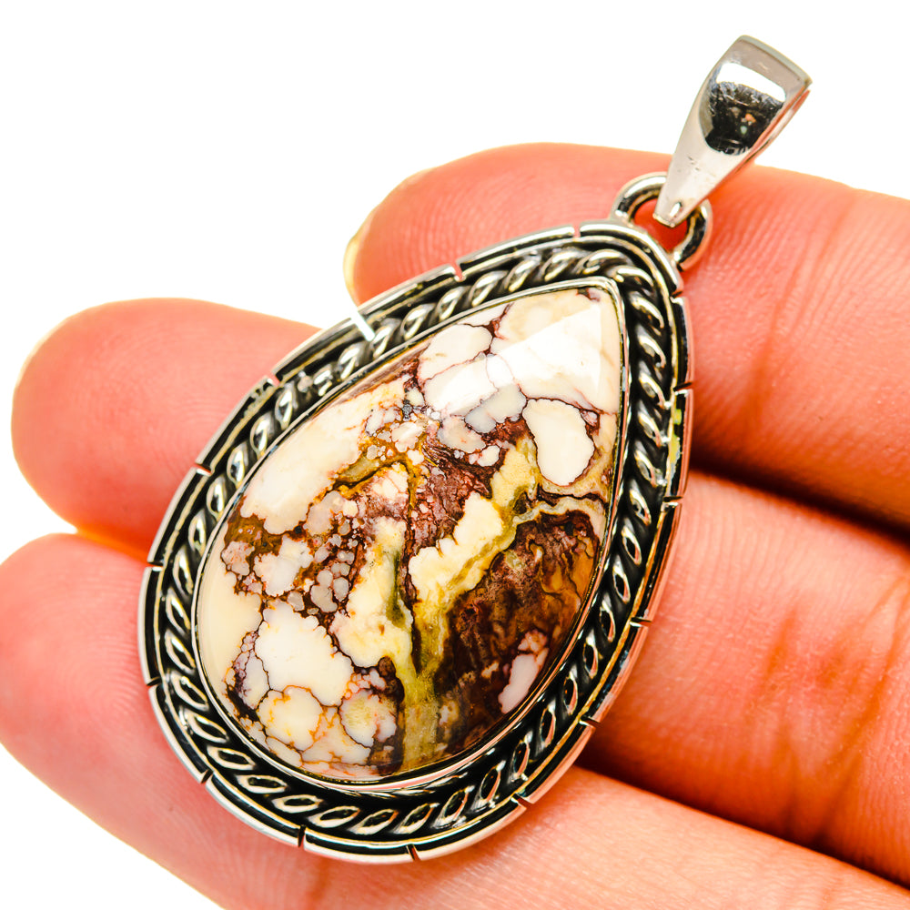 Wild Horse Jasper Pendants handcrafted by Anasilvercos - PD11847