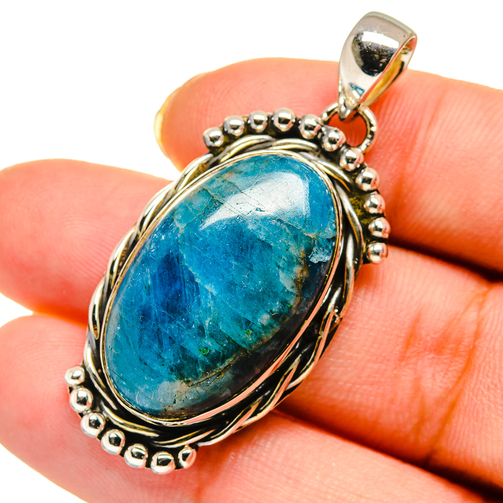 Apatite Pendants handcrafted by Anasilvercos - PD11848