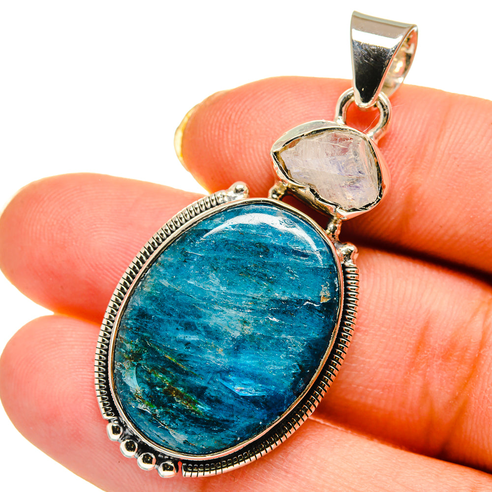 Apatite Pendants handcrafted by Anasilvercos - PD11852