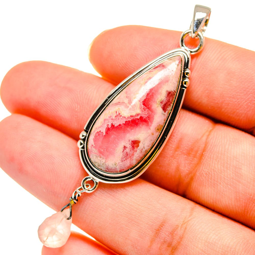 Rhodochrosite Pendants handcrafted by Anasilvercos - PD11877
