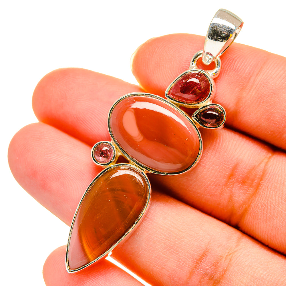 Mookaite Pendants handcrafted by Anasilvercos - PD11891