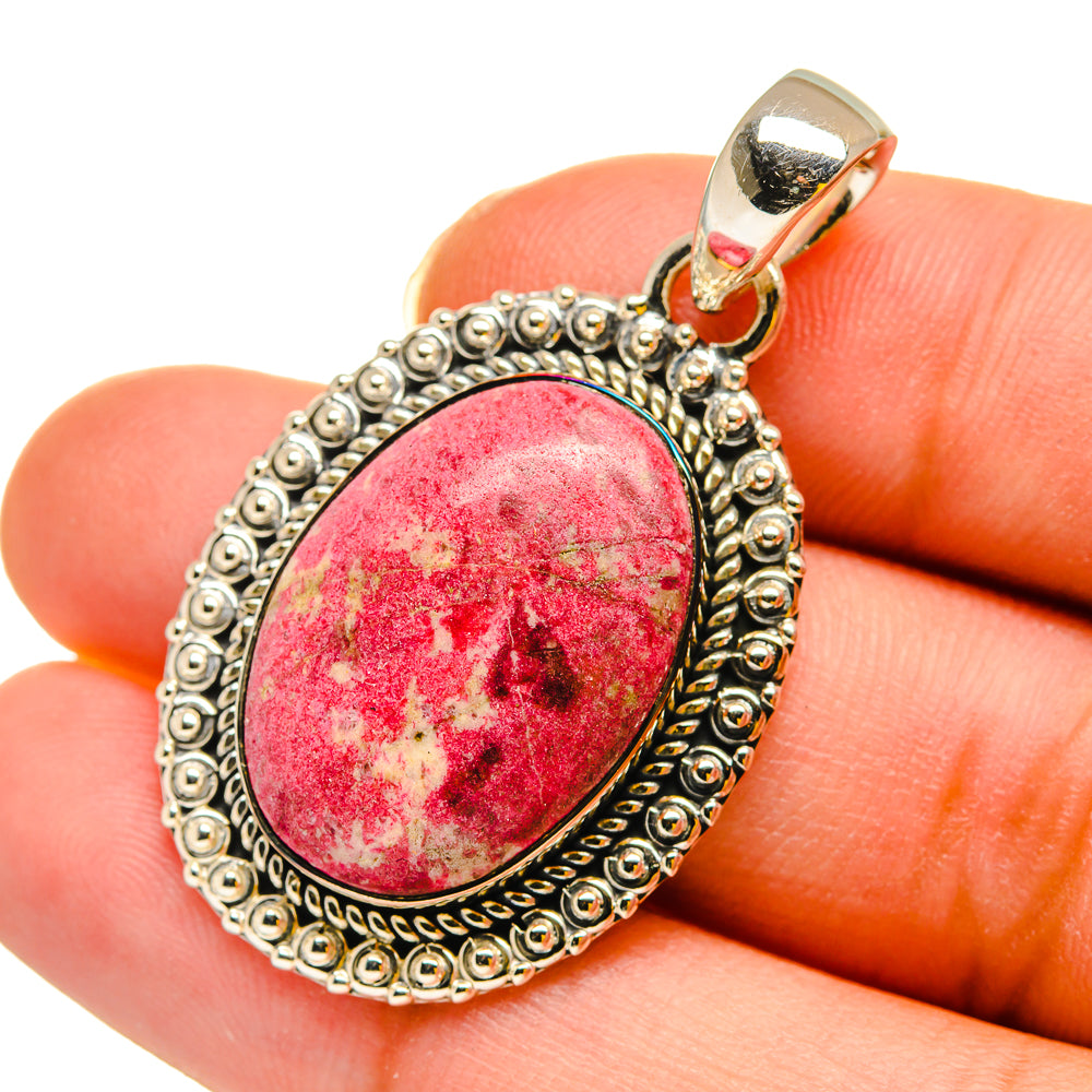 Thulite Pendants handcrafted by Anasilvercos - PD11920