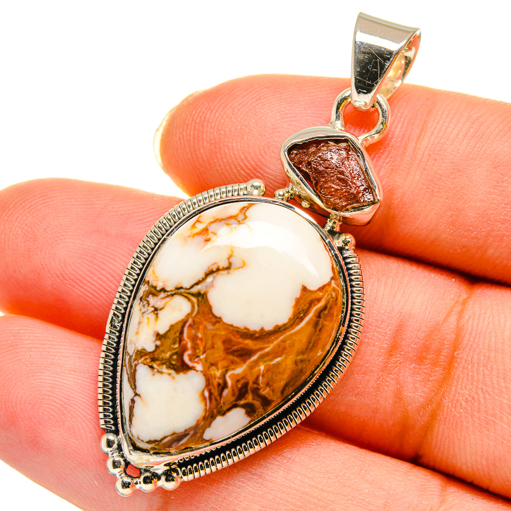 Wild Horse Jasper Pendants handcrafted by Anasilvercos - PD11921