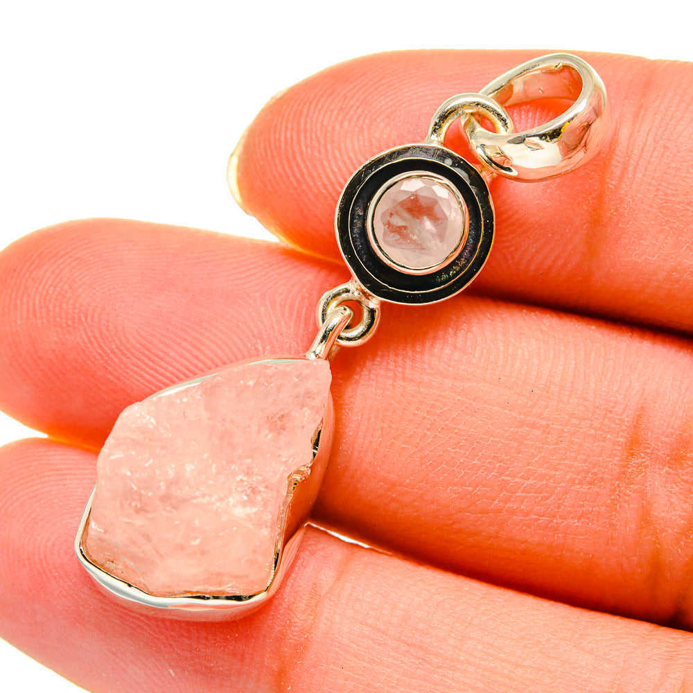 Kunzite Pendants handcrafted by Anasilvercos - PD11928