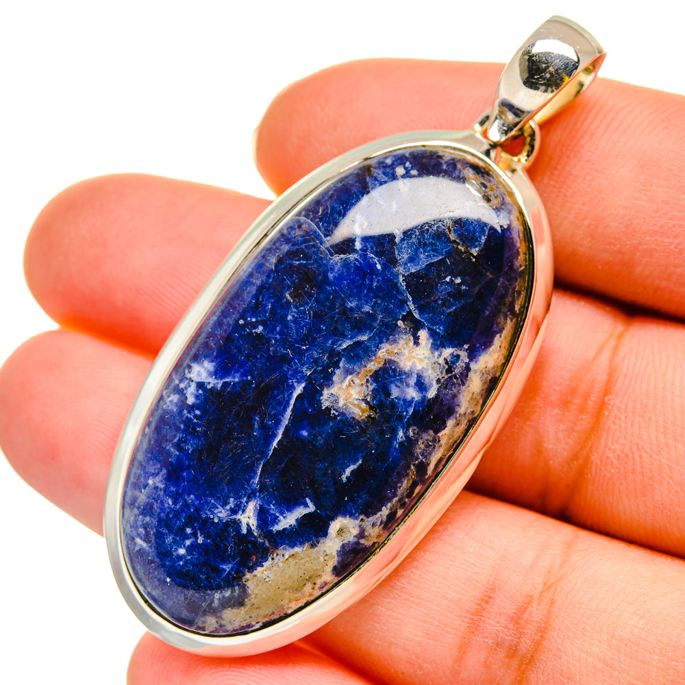 Sodalite Pendants handcrafted by Anasilvercos - PD11945