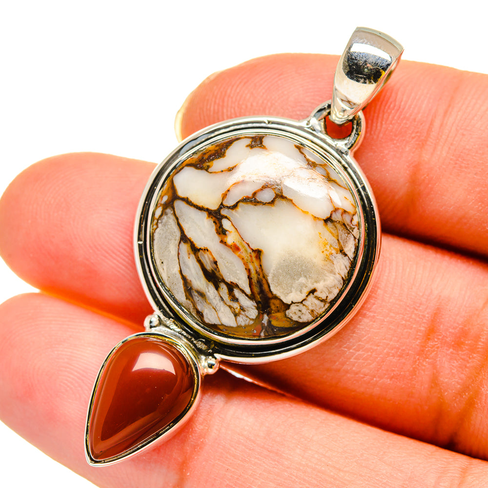 Wild Horse Jasper Pendants handcrafted by Anasilvercos - PD11947