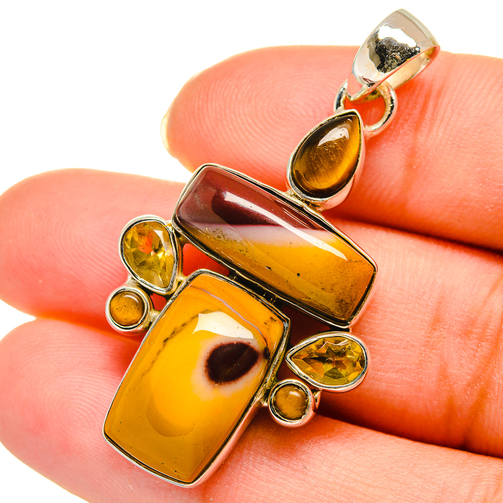 Mookaite Pendants handcrafted by Anasilvercos - PD11959
