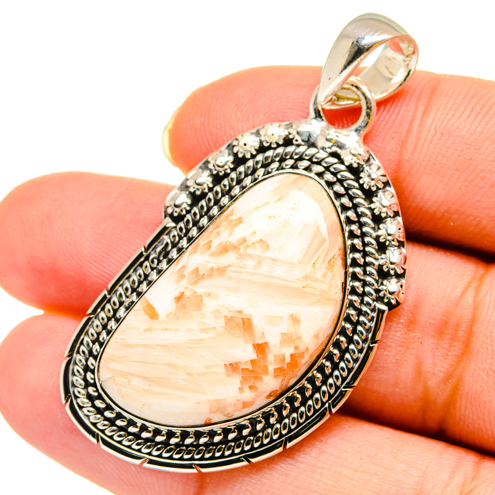 Scolecite Pendants handcrafted by Anasilvercos - PD11983