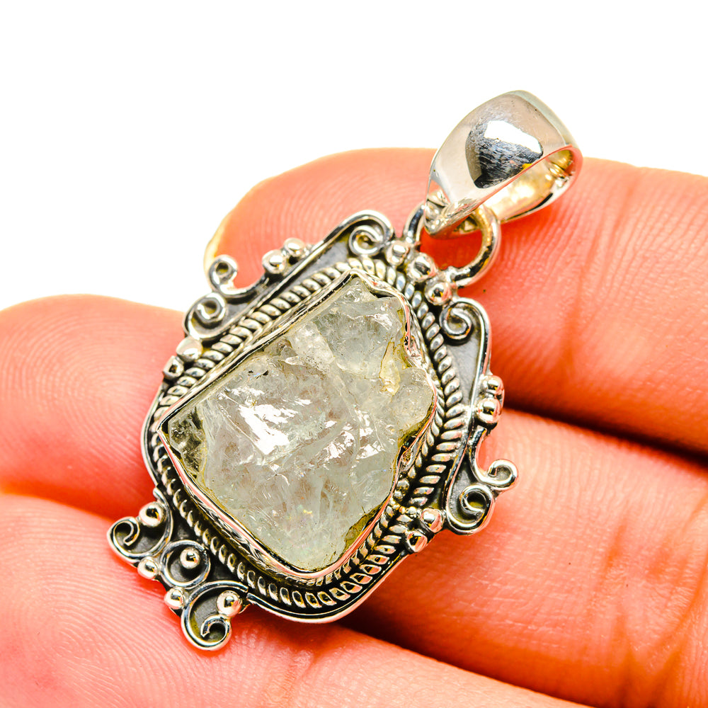 Rainbow Moonstone Pendants handcrafted by Anasilvercos - PD12015