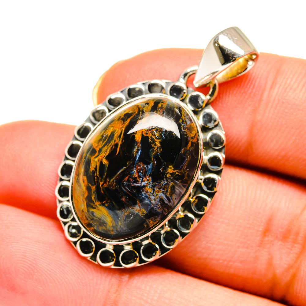 Pietersite Pendants handcrafted by Anasilvercos - PD12023