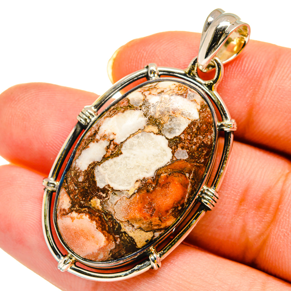 Wild Horse Jasper Pendants handcrafted by Anasilvercos - PD12030