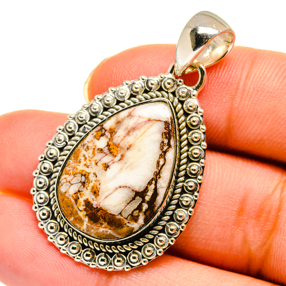 Wild Horse Jasper Pendants handcrafted by Anasilvercos - PD12063