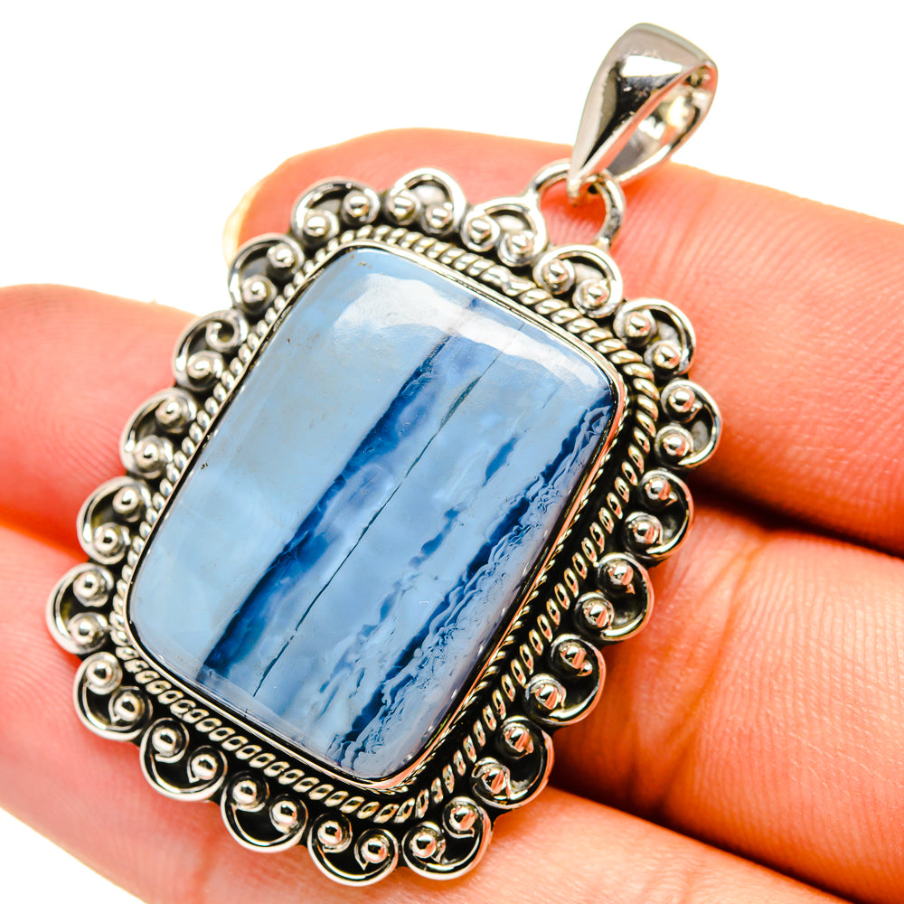 Owyhee Opal Pendants handcrafted by Anasilvercos - PD12081