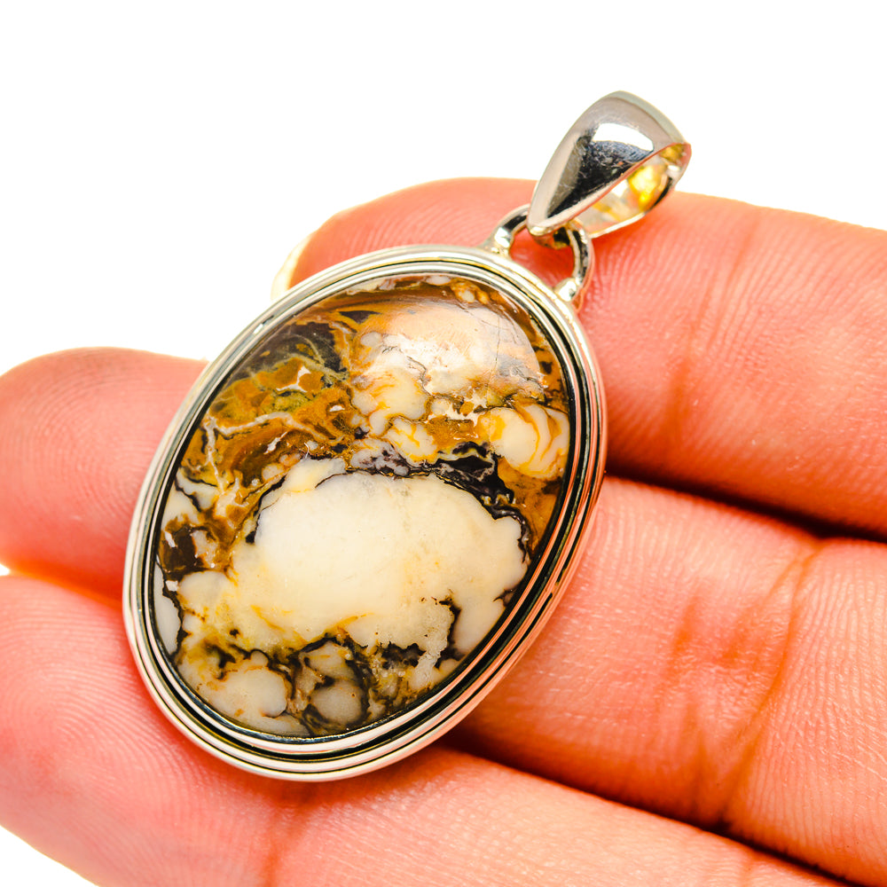 Wild Horse Jasper Pendants handcrafted by Anasilvercos - PD12089