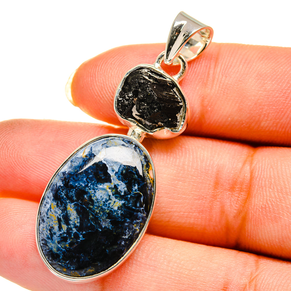 Sodalite Pendants handcrafted by Anasilvercos - PD12092